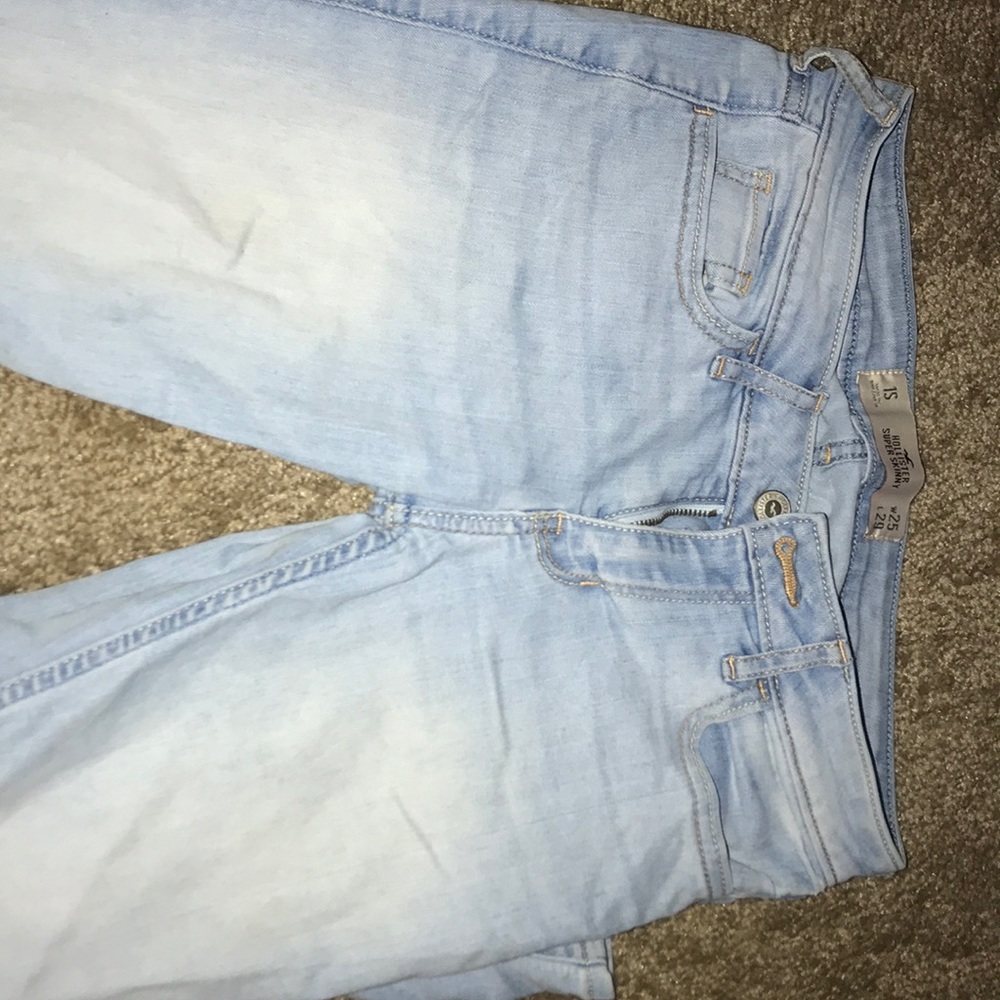 Hollister light washed jeans